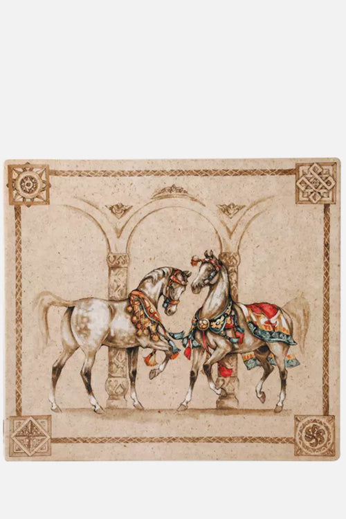 Large Square Cut - Wind Horses