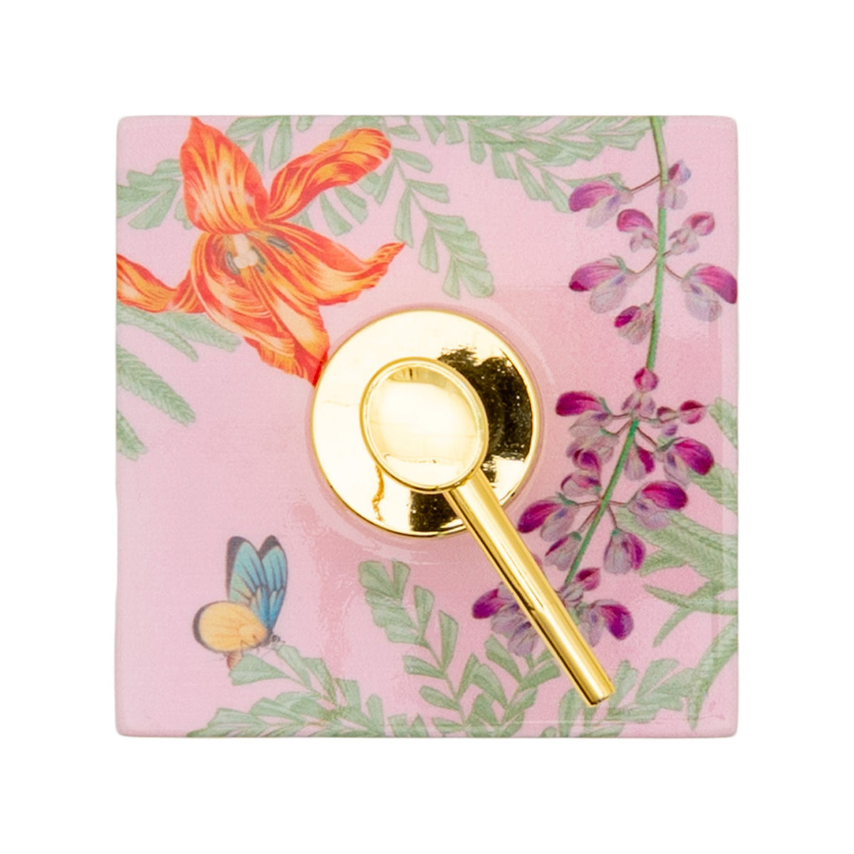Paradise Garden Lacquer Soap Dispenser