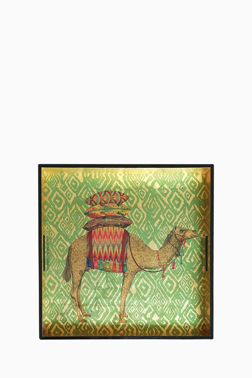 Matthew Williamson Lacquered Wooden Tray