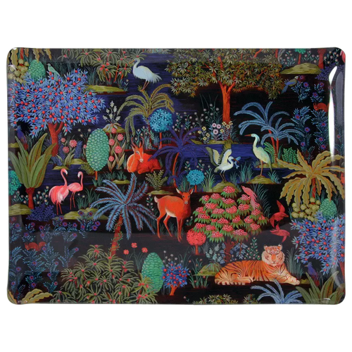 Large acrylic tray - The palace garden