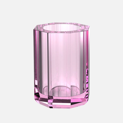 Countertop Crystal Glass Toothbrush Holder