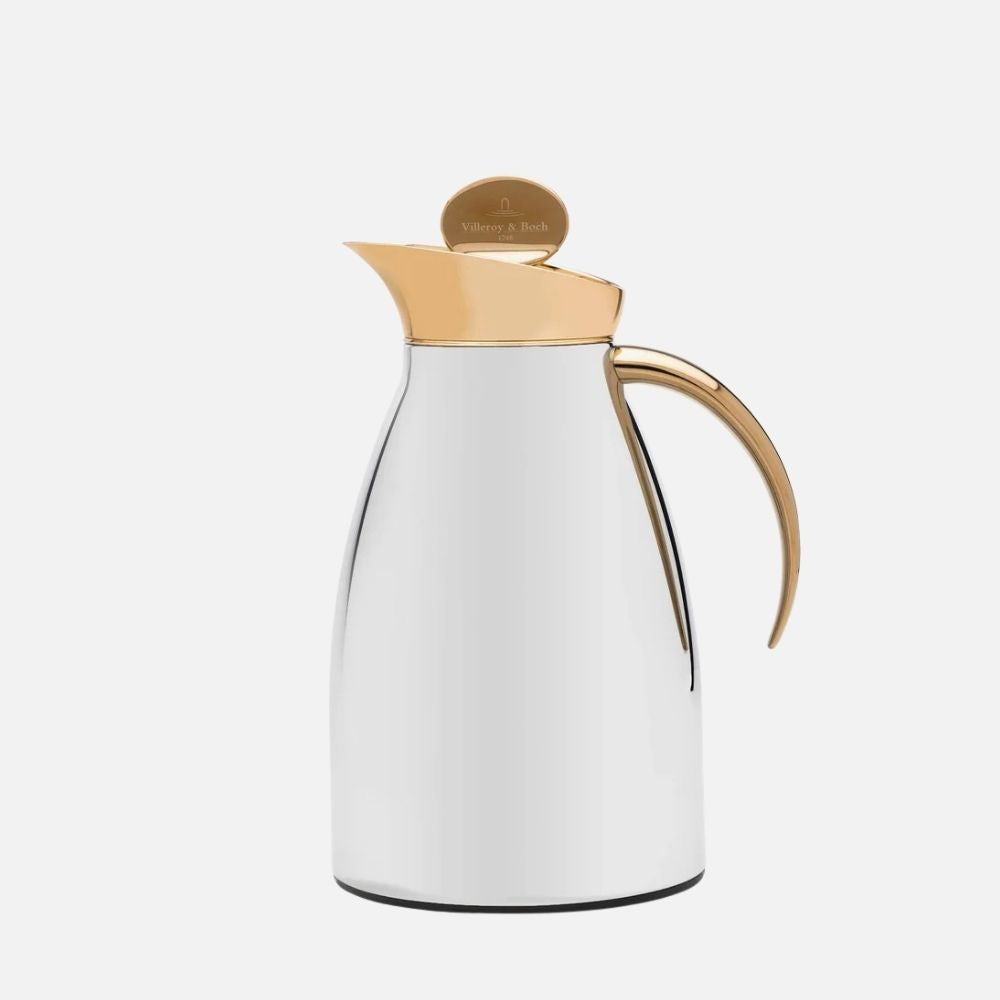Chic Thermos – Chrome with 24 K Gold Finish 700ml