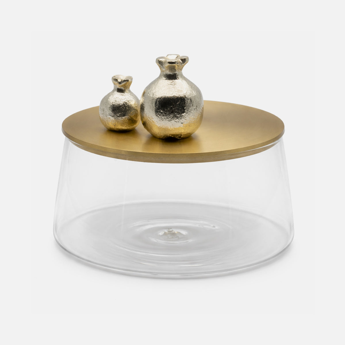 Candy Jar with Aluminium Lid – Silver Plated (Large)