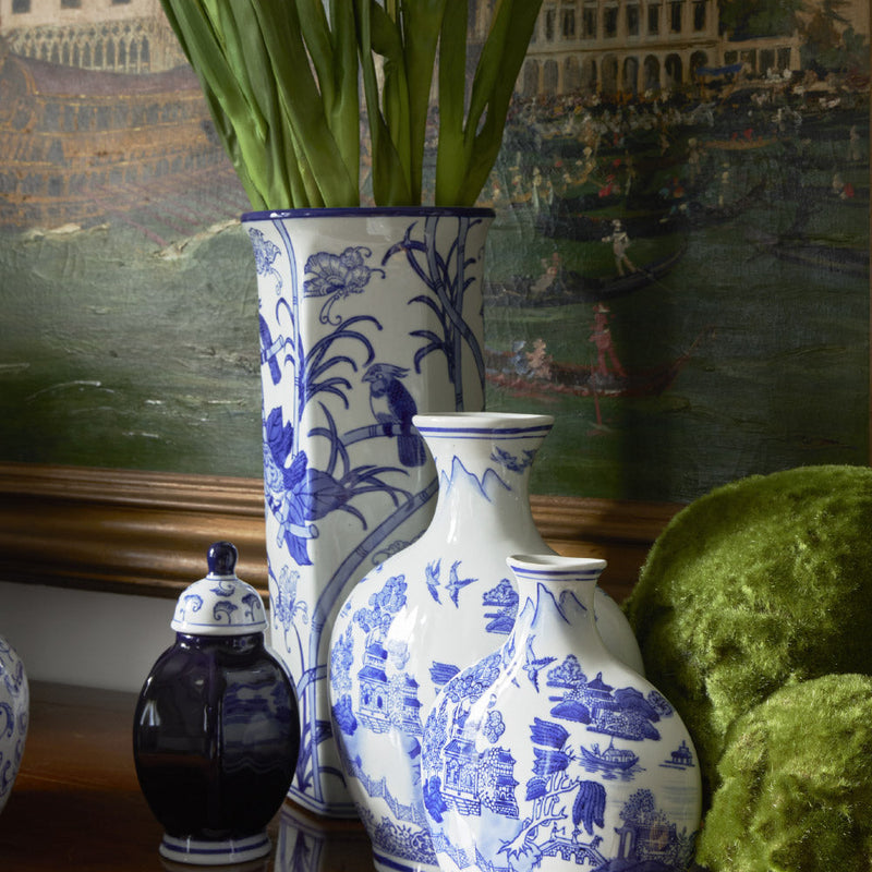 Chinoiserie Bamboo Vase, 45cm