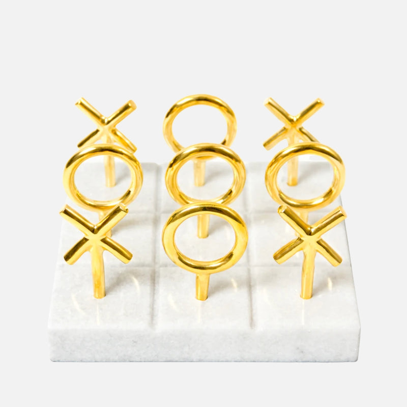 Tic-Tac-Toe on Marble Game