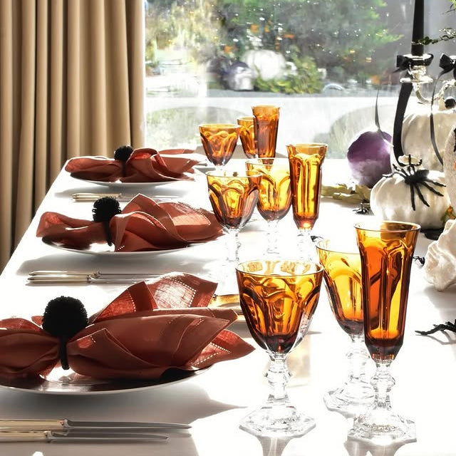 Dolce Vita Acrylic Wine Glass, Amber