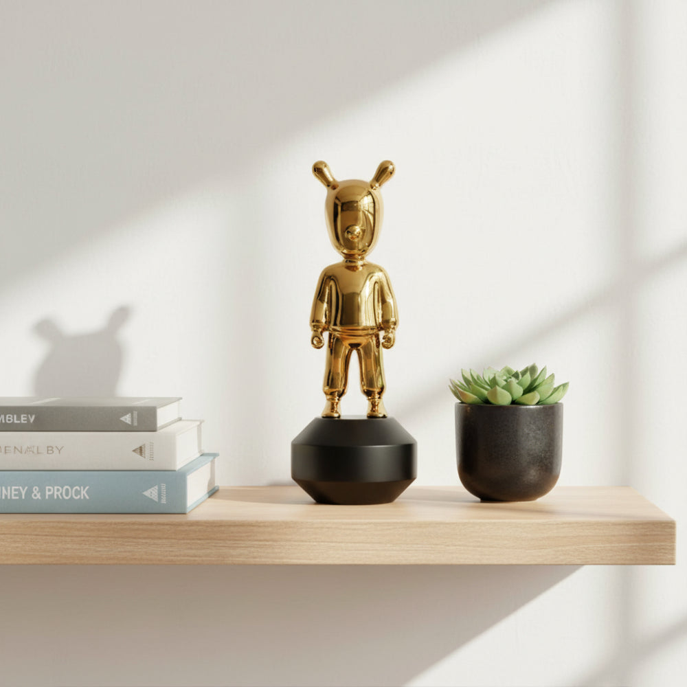 The Golden Guest Figurine. Small Model.
