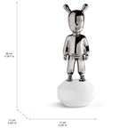 The Silver Guest Figurine. Small Model.