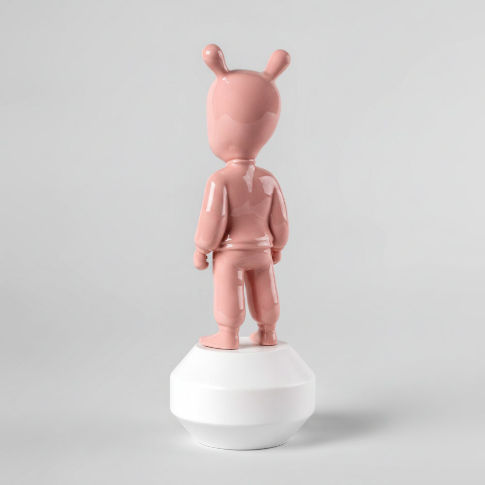 The Pink Guest Figurine. Small Model.
