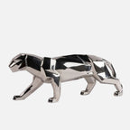 Panther Sculpture Silver