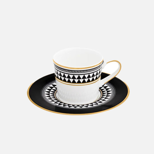 Mosaiques De Baalbekespresso Cup & Saucer 9Cl G.B.