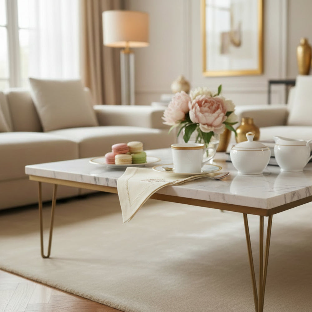 كوب وصحن إسبريسو ذهبي من لو فيرييه، 90 مل