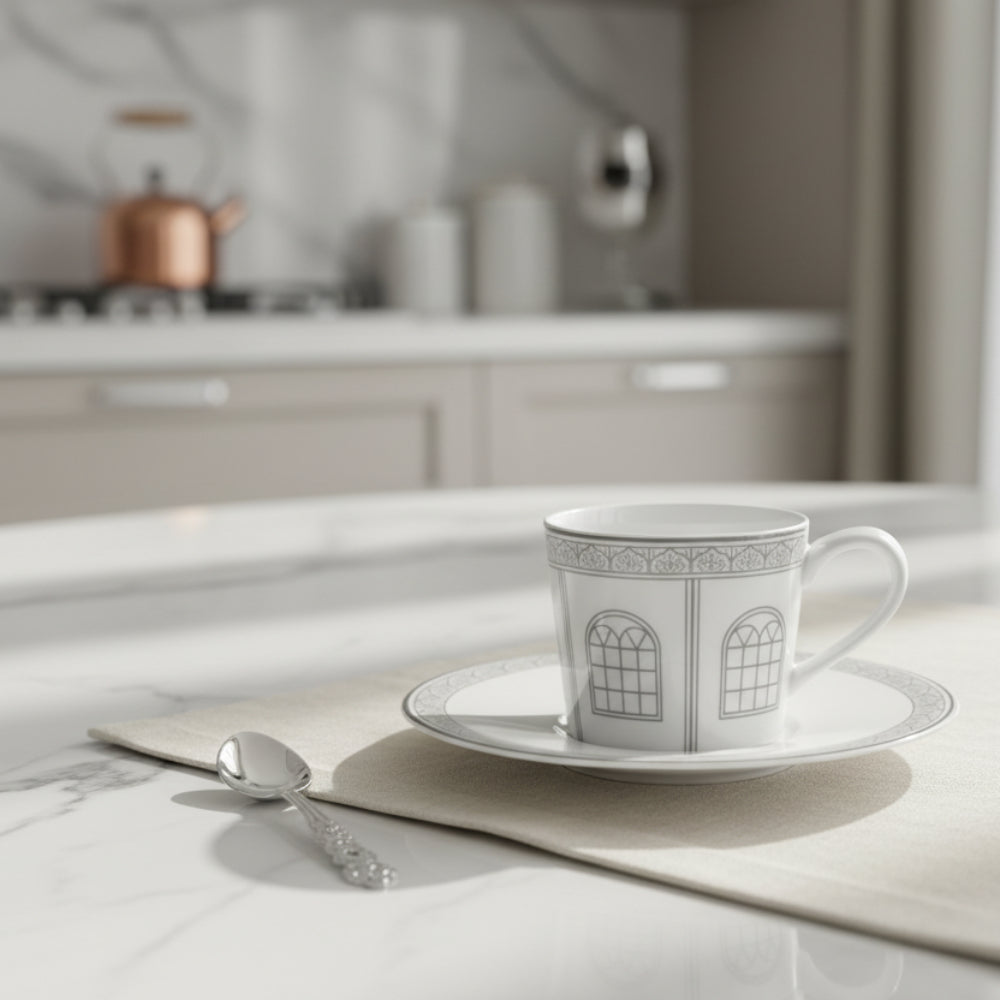 Niche Printaniere Espresso Cup & Saucer, 90ml