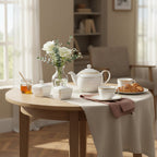 Opera White Teapot 1L G.B.