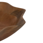 Bonnie Handcrafted Mango Wood Serving Bowl – Golden Oak