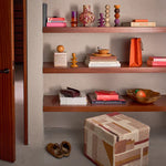 Bonnie Handcrafted Mango Wood Serving Bowl – Golden Oak