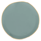 Good Morning Cappuccino & Tea Cup with Plate Set of 4 – Papaya/Slate