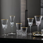Grand Royal Gold Water Glass, Set 2 pcs for Home