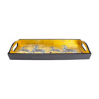 Bar Tray Gold Zebras
