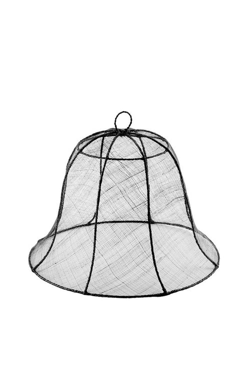 Abaca Net Food Cover, Round, Blk, 40cm