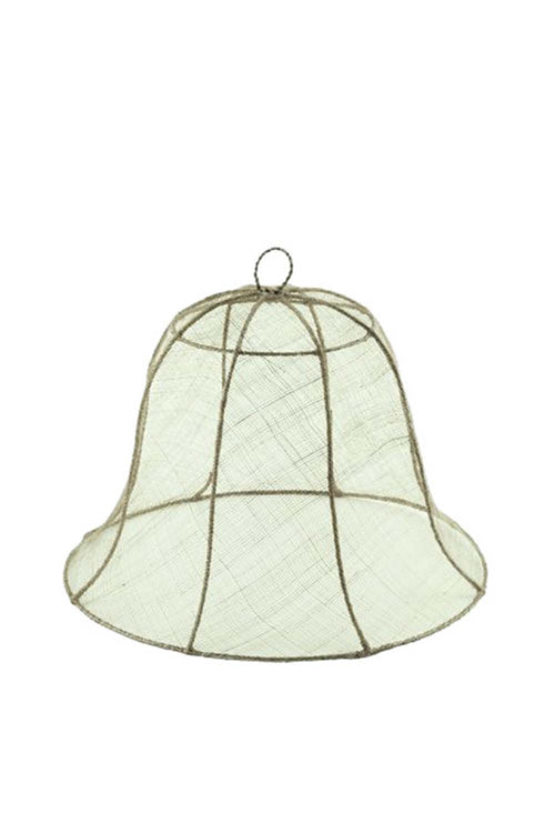 Abaca Net Food Cover, Round, Green, 40cm