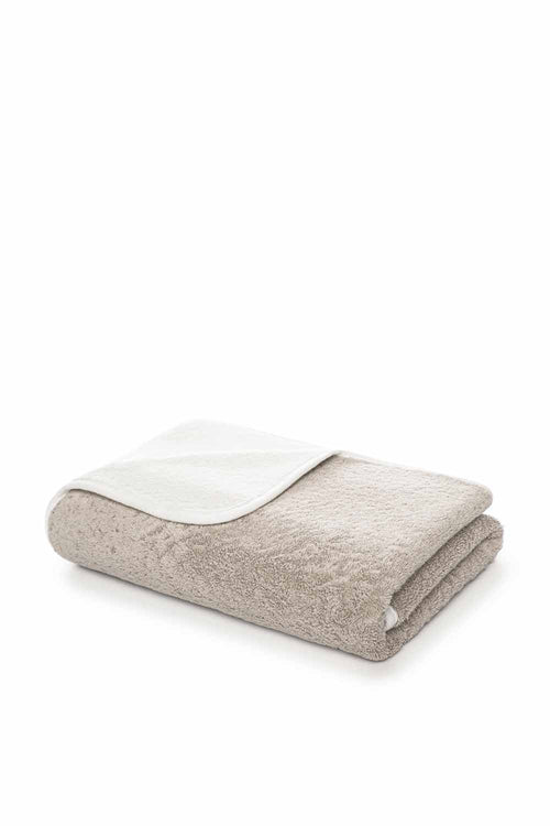 Bicolore XL Hand Towel, Fog, 50x100cm
