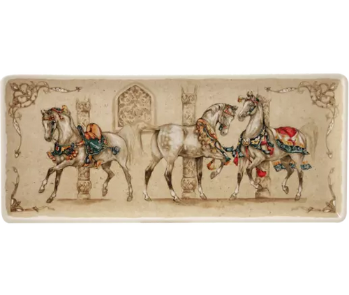 Cake dish - Wind horses