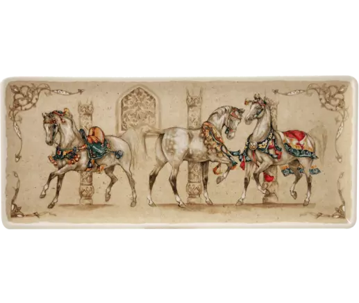 Cake dish - Wind horses