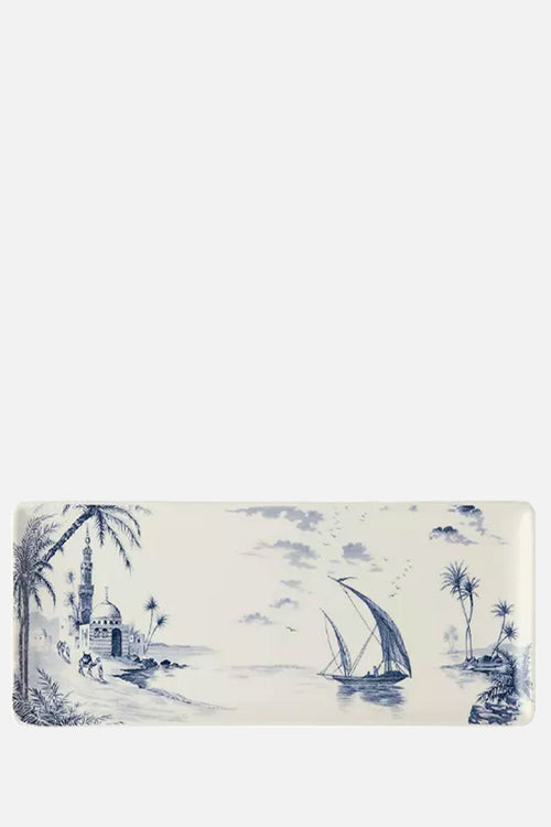 Cake dish - Blue mismatched