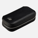 Philipp 2 Piece Watch Zip Case - Black