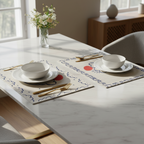 2 matching placemats: Moon + Cloud - L'Archipel Sentimental