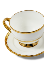 Golden Finds Tea Set White