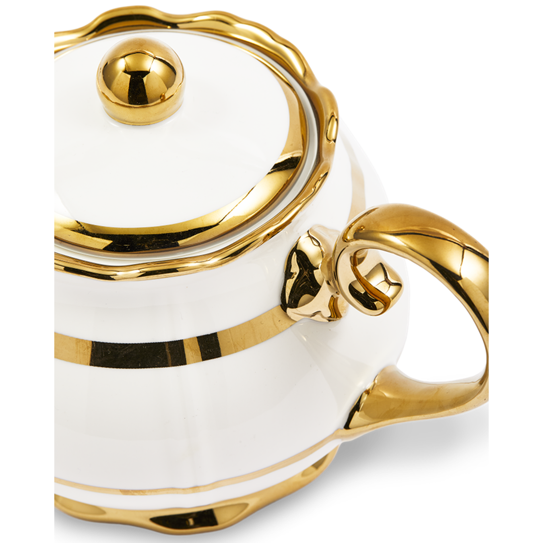 Golden Finds Tea Pot