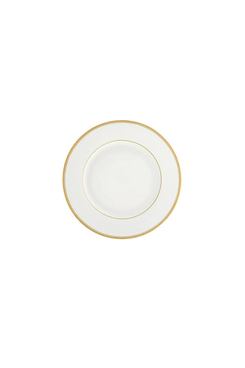 Le Verrier Gold Deep Plate, 23cm