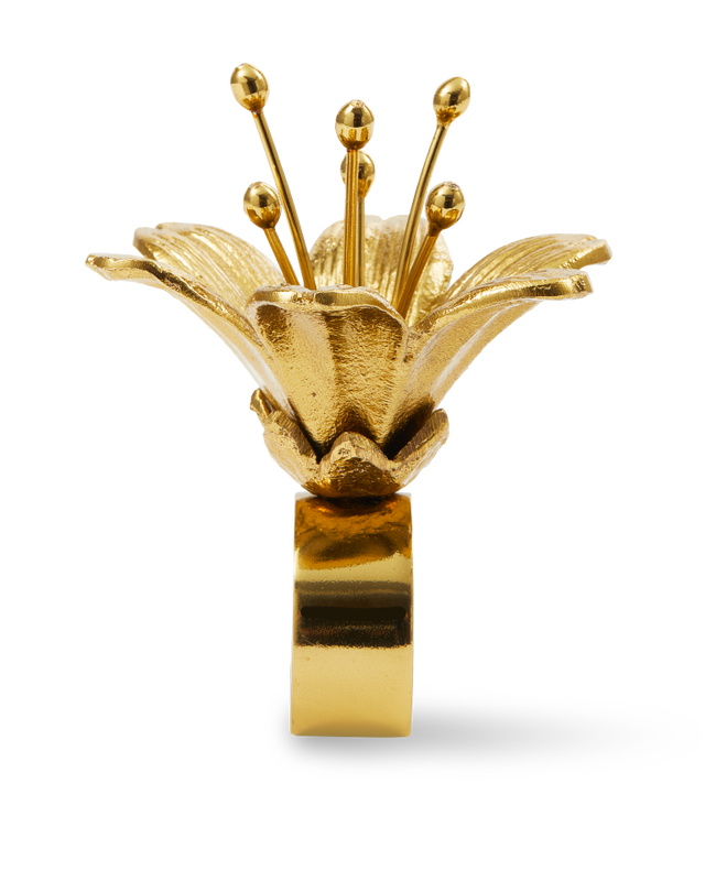Lilly Napkin Holder Gold