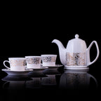 Dimlaj Kareem Set of 6 Pcs Tea Cups and Saucers (Gold) - Premium Tea Cups from Kareem By Dimlaj - Just $265! 