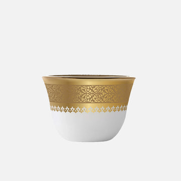 Dimlaj Cordoba Set of 6 Pcs Cawa Cups (Gold)