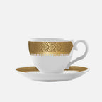 Dimlaj Cordoba Set of 6 Pcs Turkish Coffee Cups and Saucers (Gold) - Premium Coffee Sets from Cordoba By Dimlaj - Just $265! 