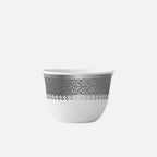 Dimlaj Cordoba Set of 6 Pcs Cawa Cups (Platinum) - Premium Cawa Cups from Cordoba By Dimlaj