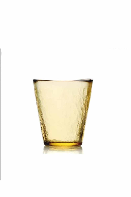 Ellisse Water Glass, Amber, 260ml