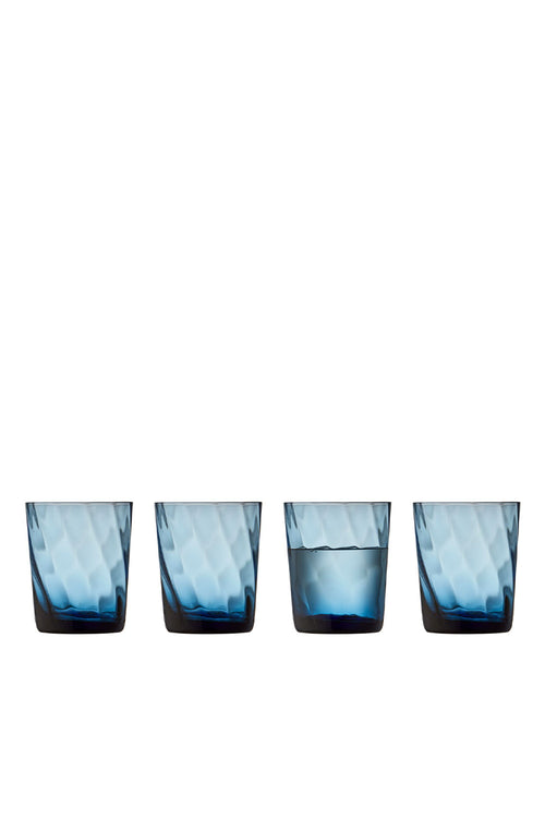 Vienna Blue Water Glass, 300ml, Set of 4