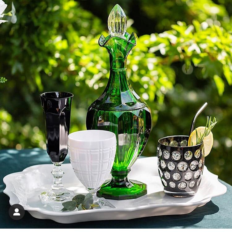Winston Acrylic Wine Glass, White