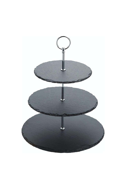 Slate 3-Tier Serving Stand, 28x34cm