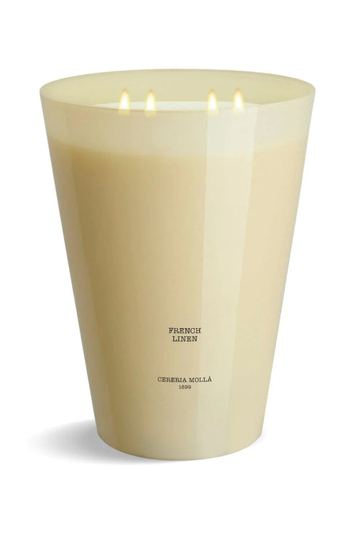 7 Wick 3Xl Candle 7 Kg. French Linen for Home