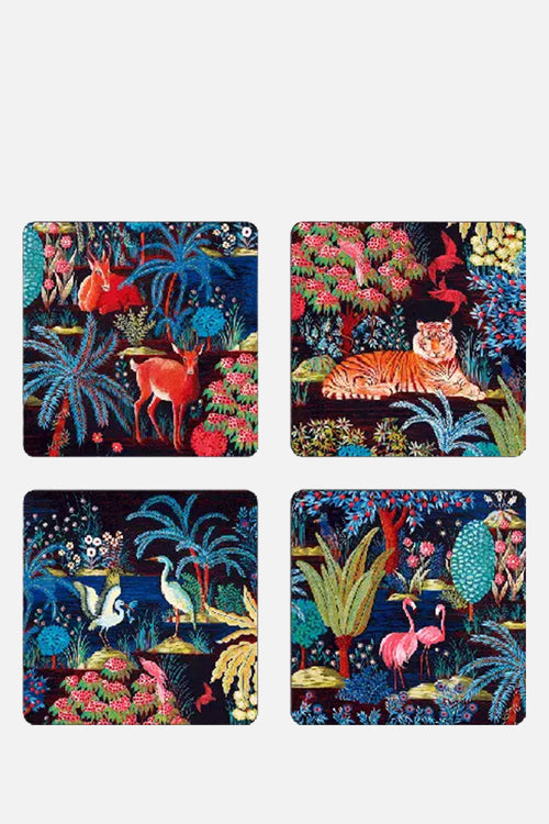 Set of 4 coasters - The Palace Garden