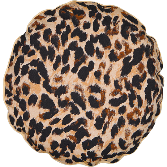 Bomboloni Round Leopard Cushion — The Socialite Family