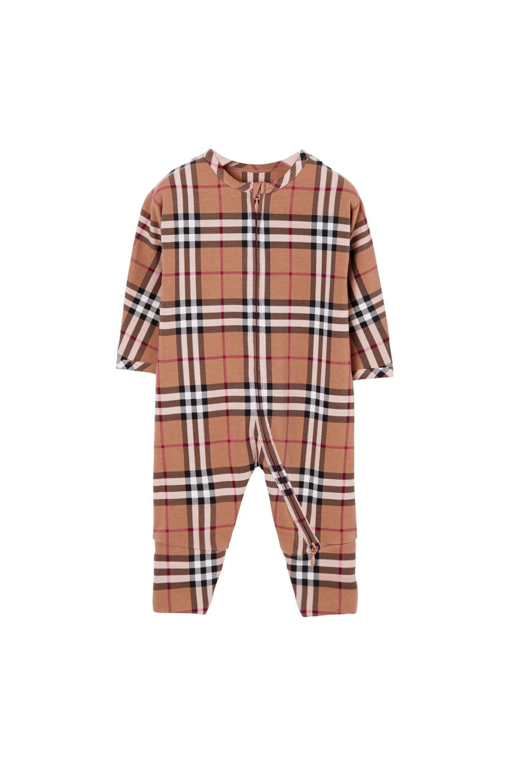 ​Check Cotton Two-piece Baby Gift Set for Unisex - Maison7