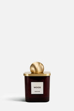 Library Wood Travel From Home Scented Candle