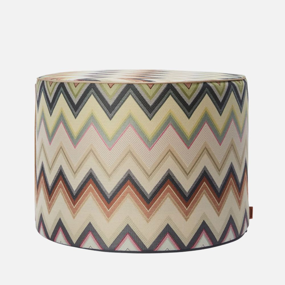 Agadir cylindrical pouffe 40x30 cm