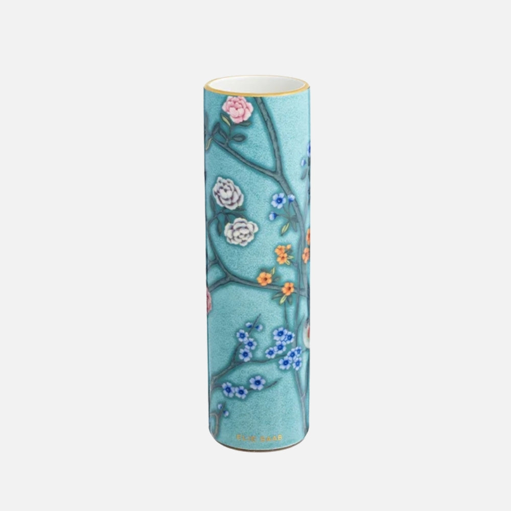 Antique Chinoise Lilium Flower Vase – 24cm